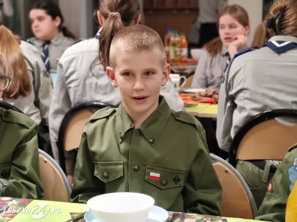 Spotkanie świąteczne szczepu ZHP w Dąbczu