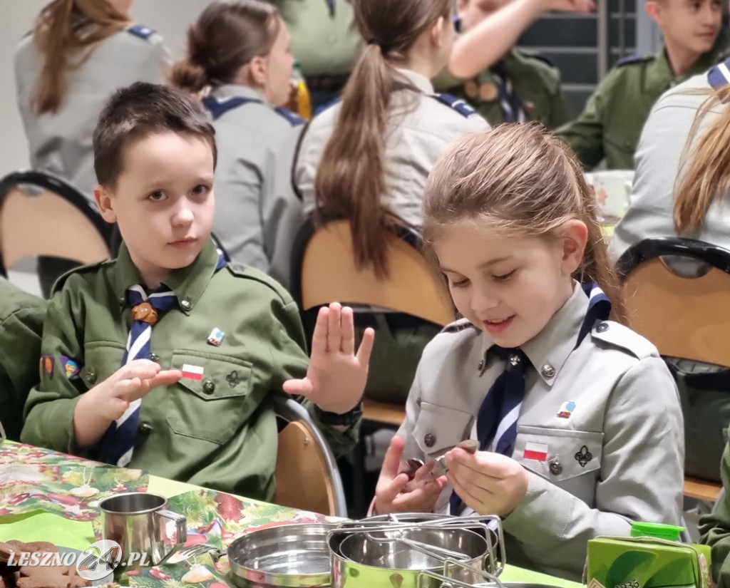 Spotkanie świąteczne szczepu ZHP w Dąbczu