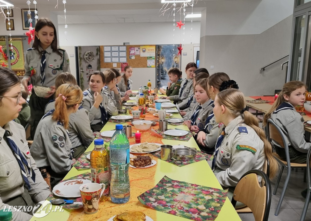 Spotkanie świąteczne szczepu ZHP w Dąbczu