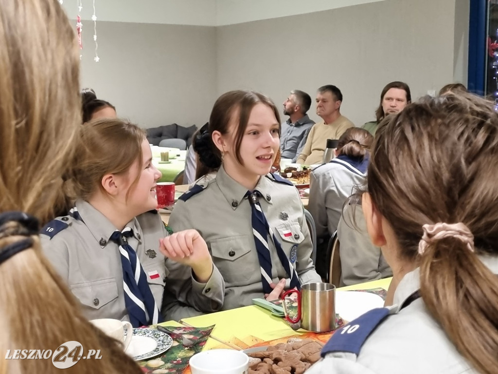 Spotkanie świąteczne szczepu ZHP w Dąbczu