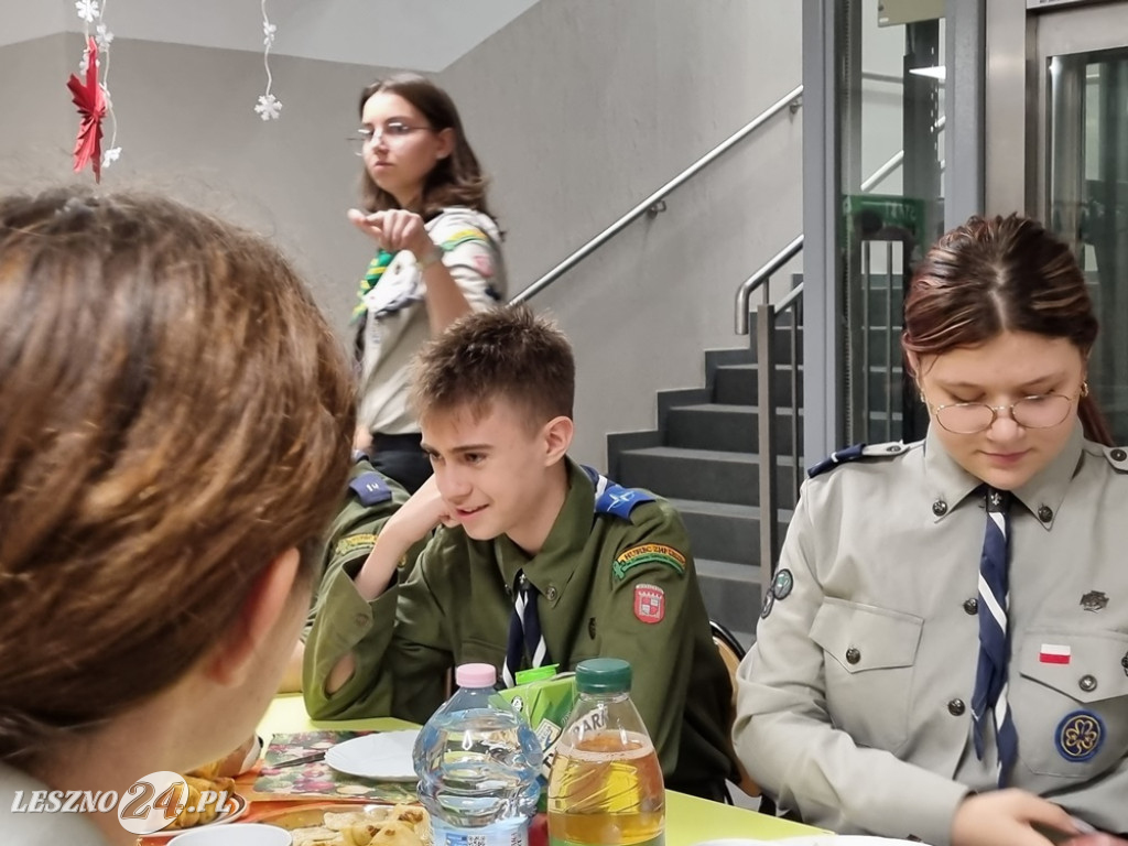 Spotkanie świąteczne szczepu ZHP w Dąbczu