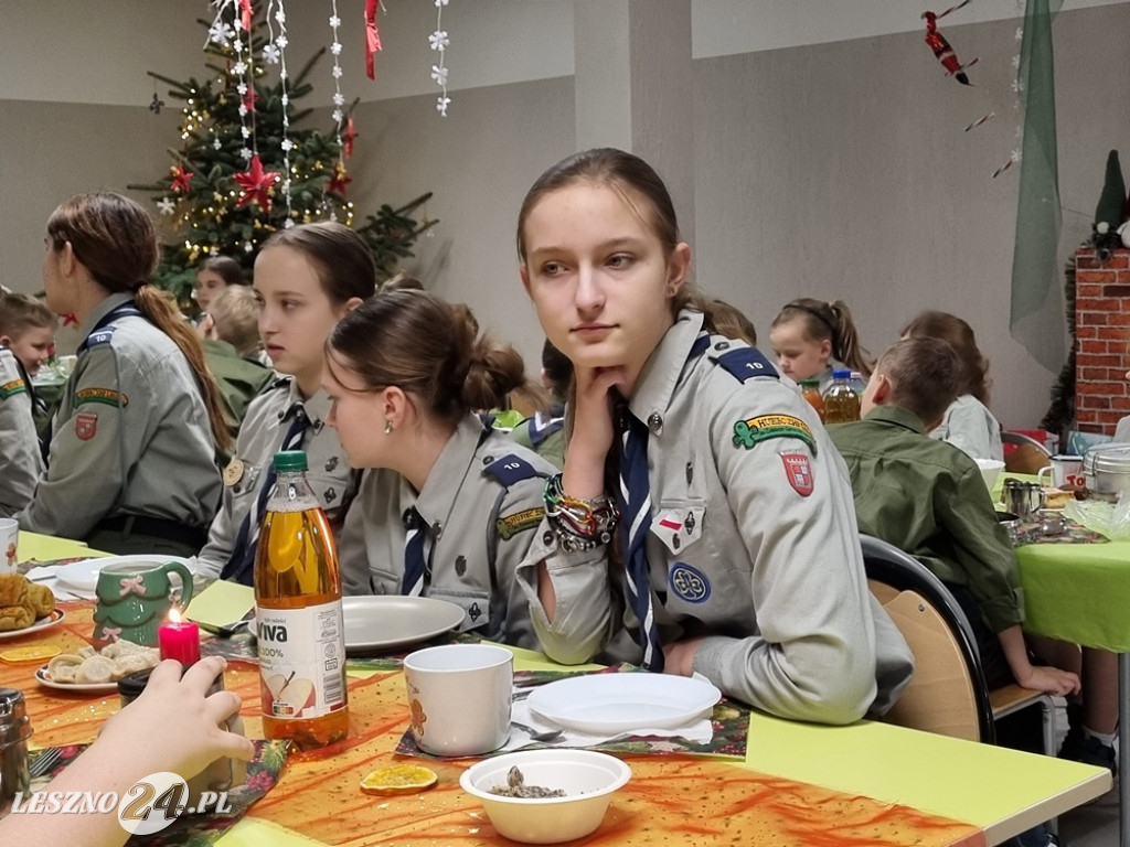 Spotkanie świąteczne szczepu ZHP w Dąbczu