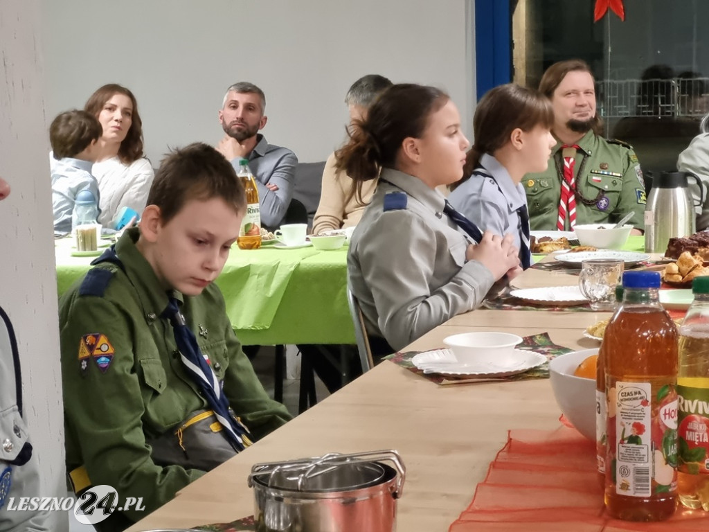 Spotkanie świąteczne szczepu ZHP w Dąbczu