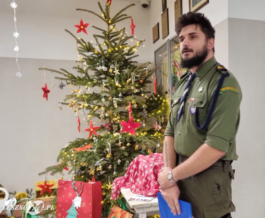 Spotkanie świąteczne szczepu ZHP w Dąbczu