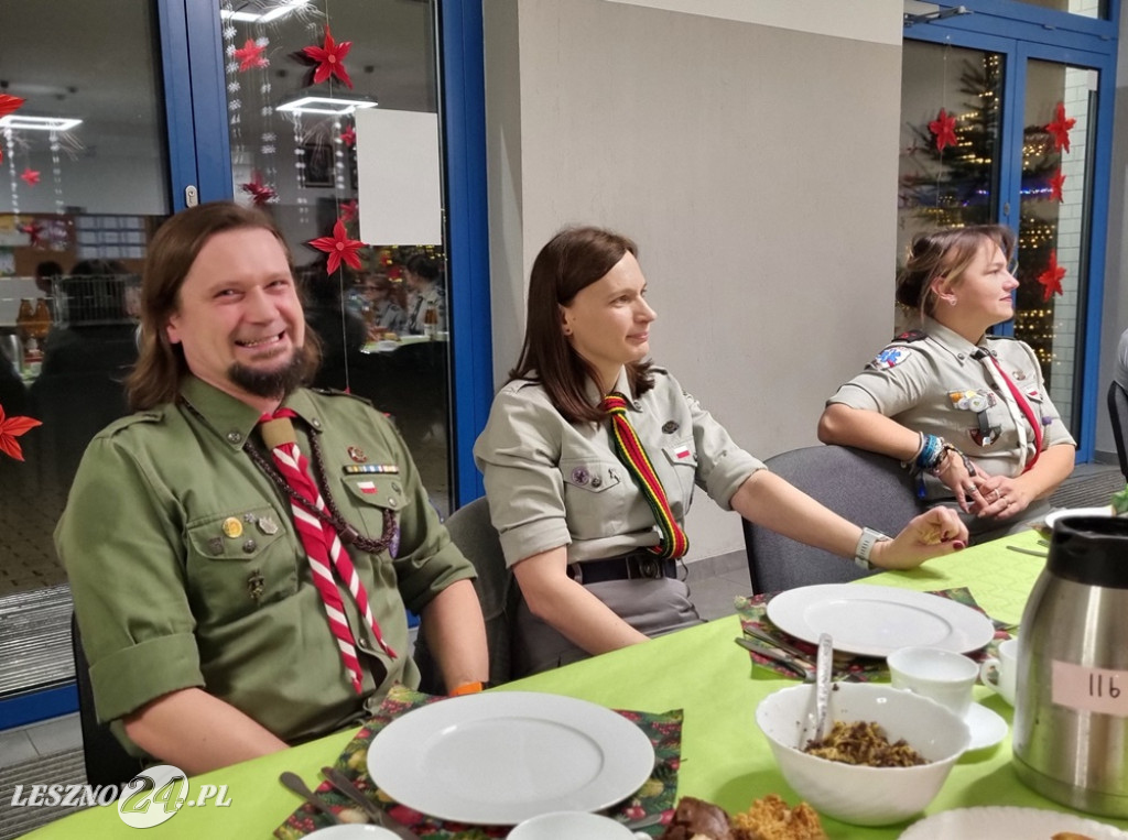 Spotkanie świąteczne szczepu ZHP w Dąbczu