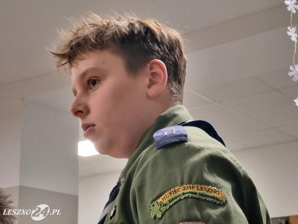 Spotkanie świąteczne szczepu ZHP w Dąbczu