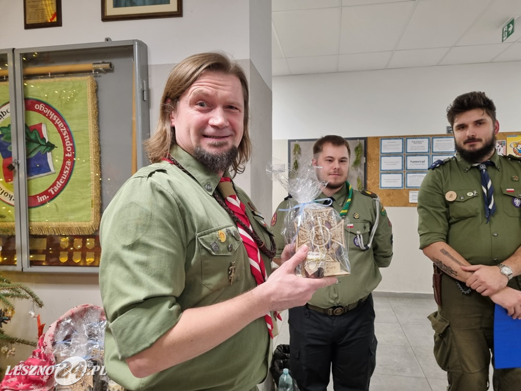 Spotkanie świąteczne szczepu ZHP w Dąbczu