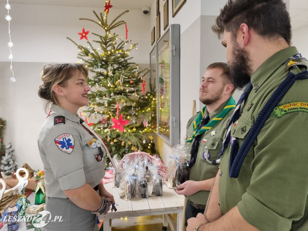 Spotkanie świąteczne szczepu ZHP w Dąbczu