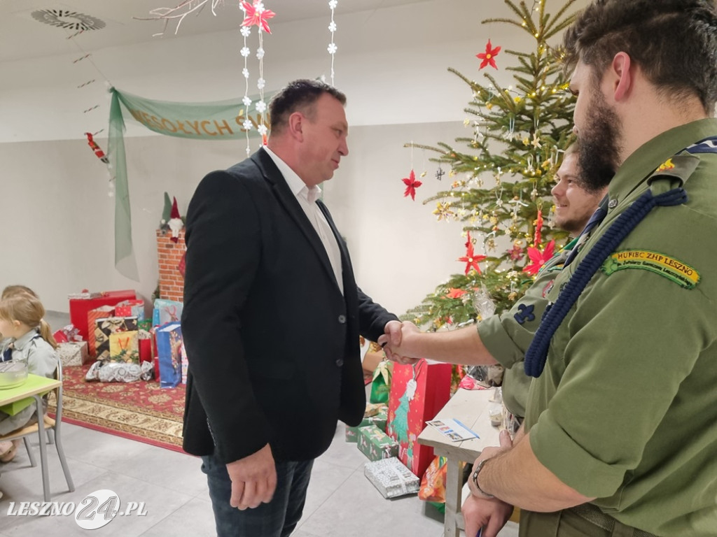 Spotkanie świąteczne szczepu ZHP w Dąbczu