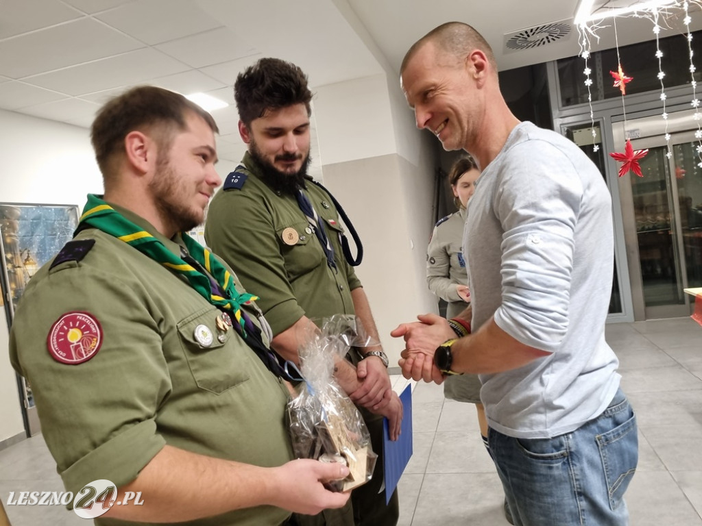 Spotkanie świąteczne szczepu ZHP w Dąbczu