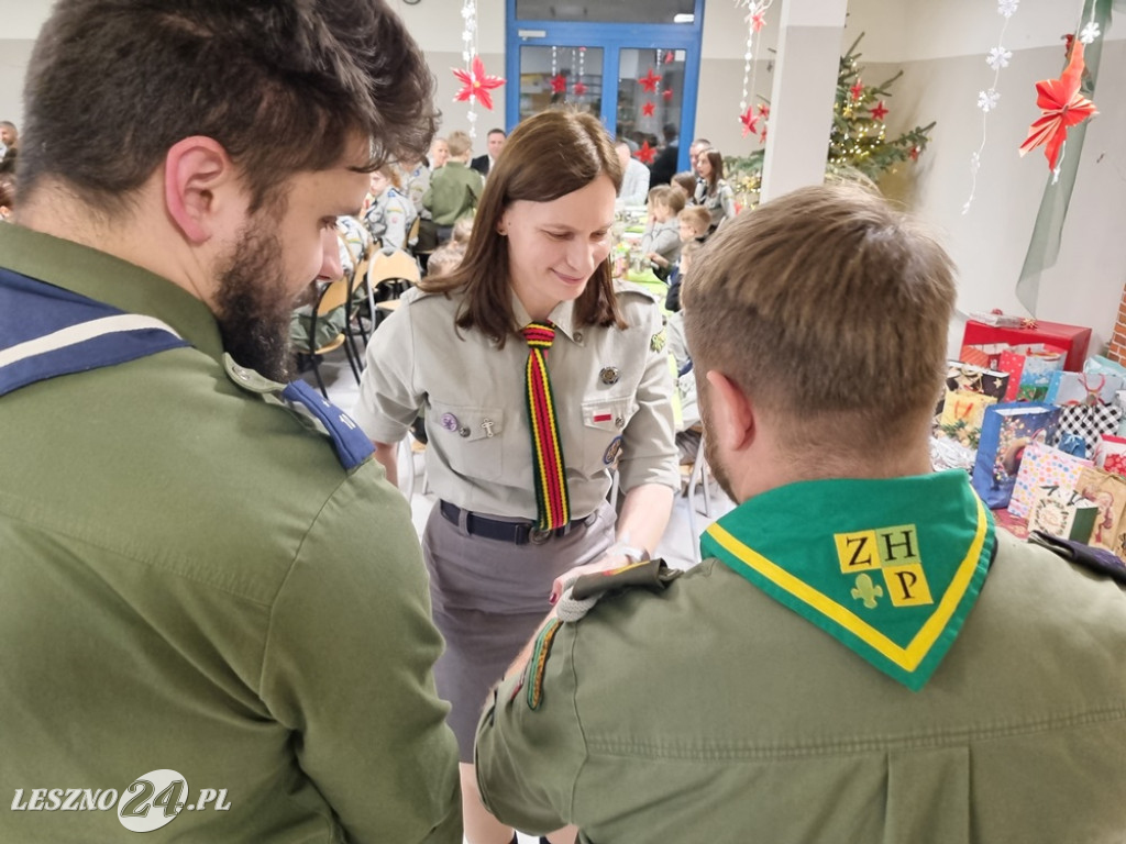 Spotkanie świąteczne szczepu ZHP w Dąbczu