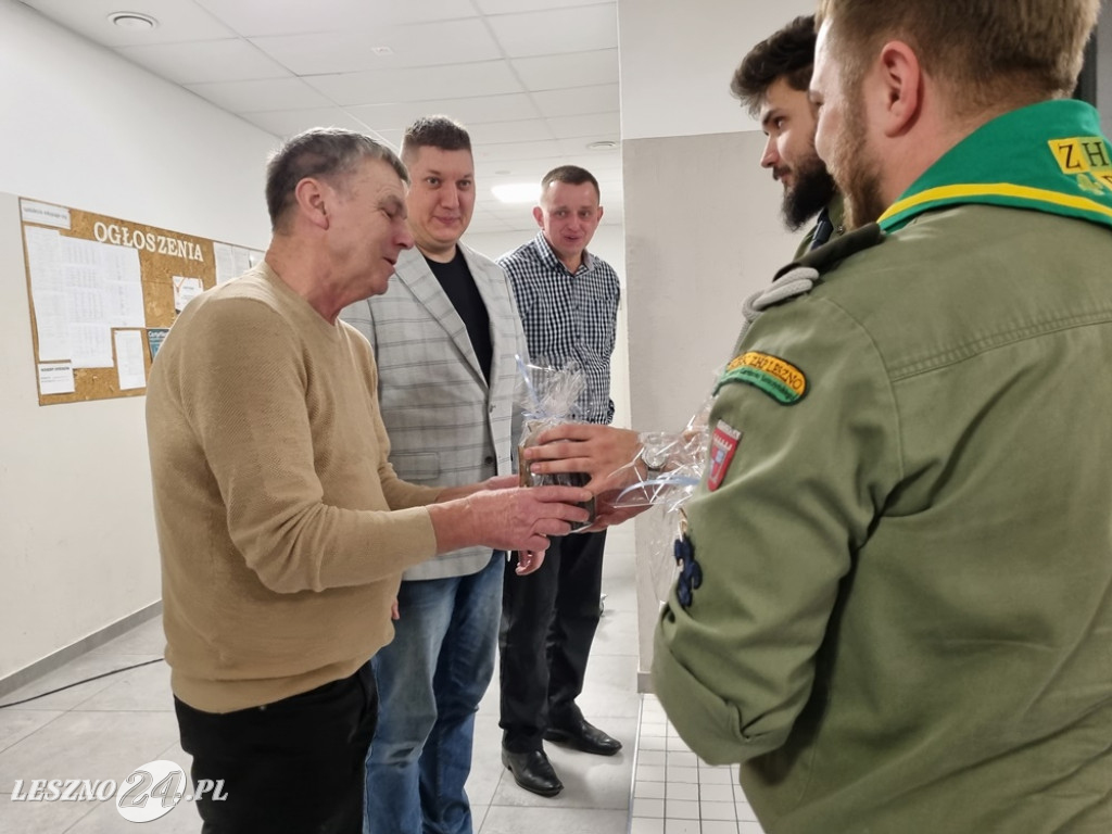 Spotkanie świąteczne szczepu ZHP w Dąbczu
