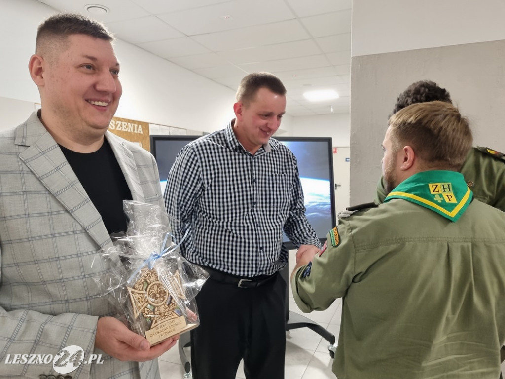 Spotkanie świąteczne szczepu ZHP w Dąbczu