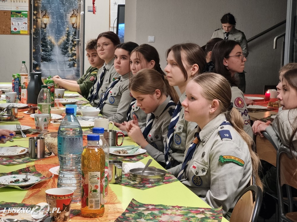 Spotkanie świąteczne szczepu ZHP w Dąbczu