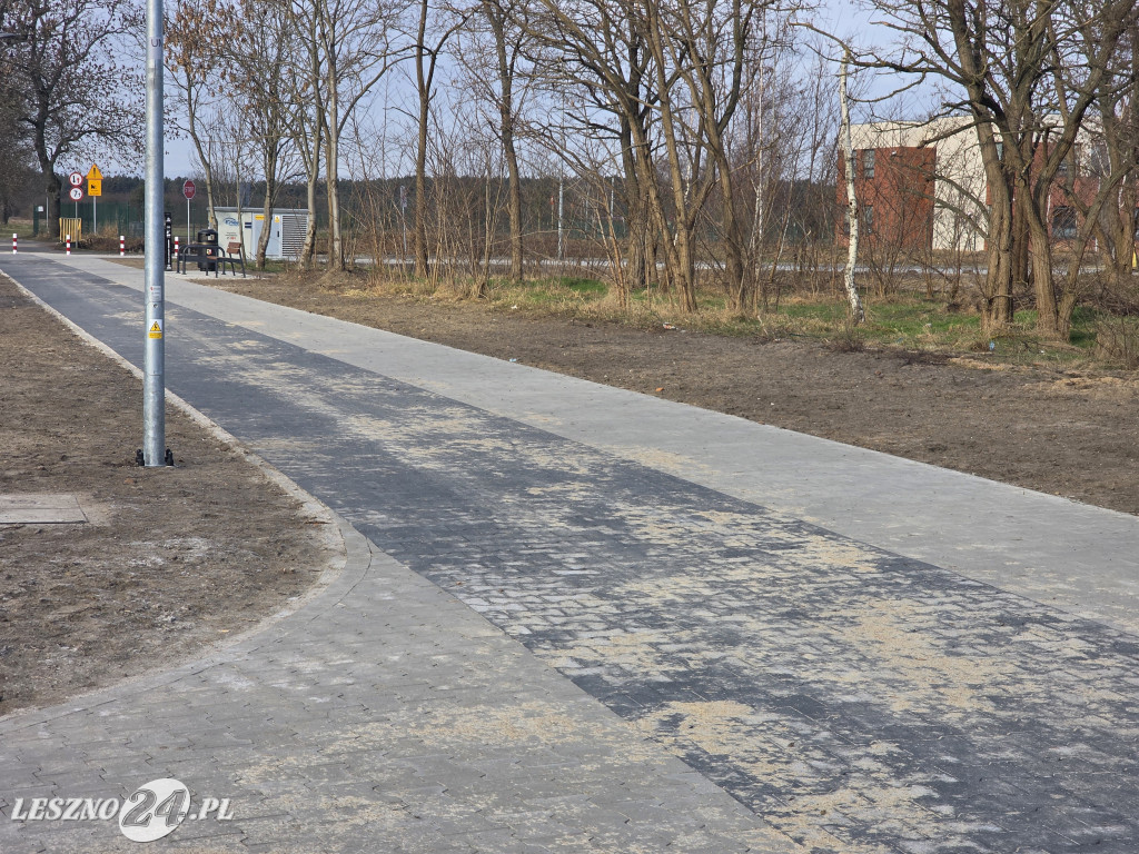 Ścieżka pieszo-rowerowa w Zaborowie