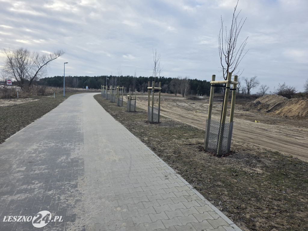 Ścieżka pieszo-rowerowa w Zaborowie