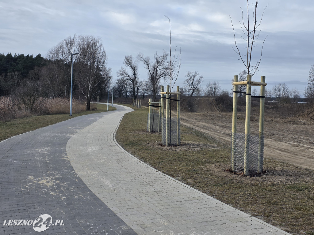 Ścieżka pieszo-rowerowa w Zaborowie