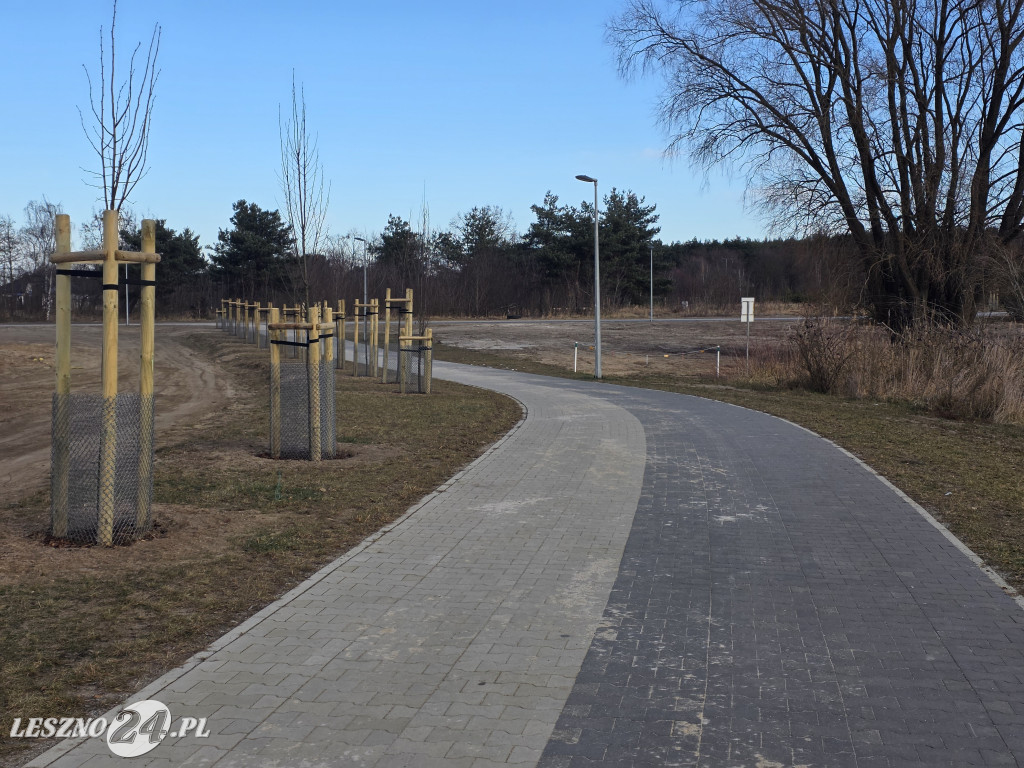 Ścieżka pieszo-rowerowa w Zaborowie
