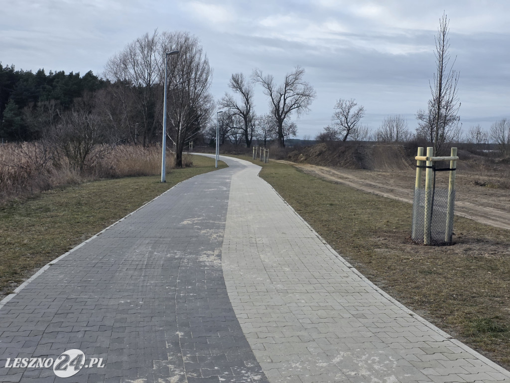 Ścieżka pieszo-rowerowa w Zaborowie