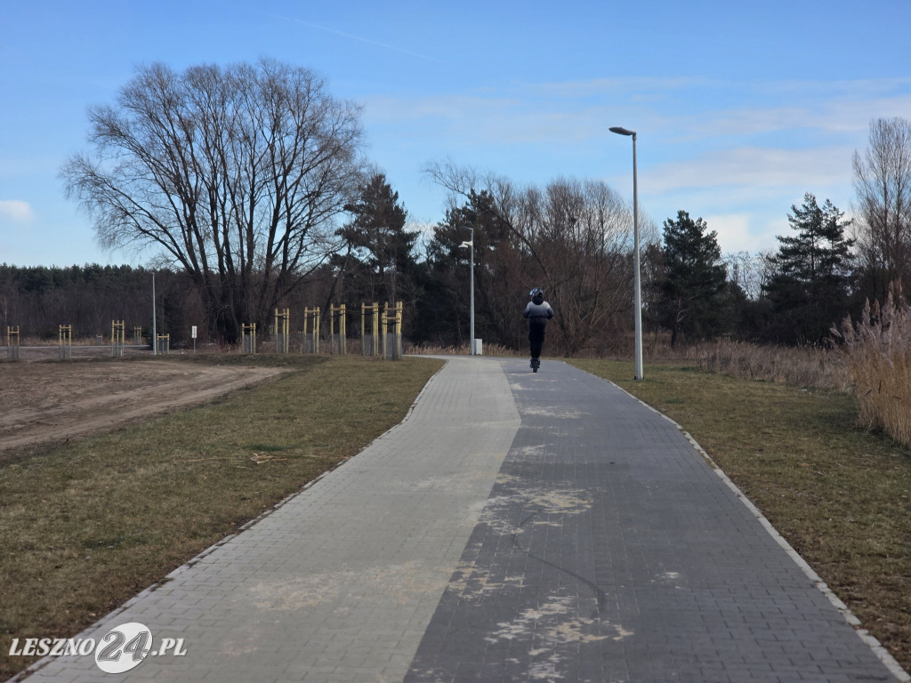 Ścieżka pieszo-rowerowa w Zaborowie