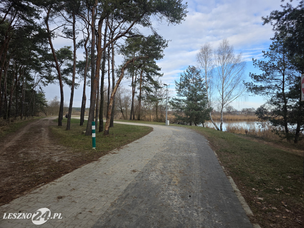 Ścieżka pieszo-rowerowa w Zaborowie