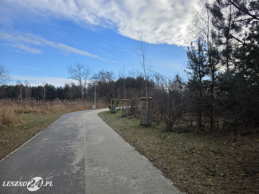 Ścieżka pieszo-rowerowa w Zaborowie