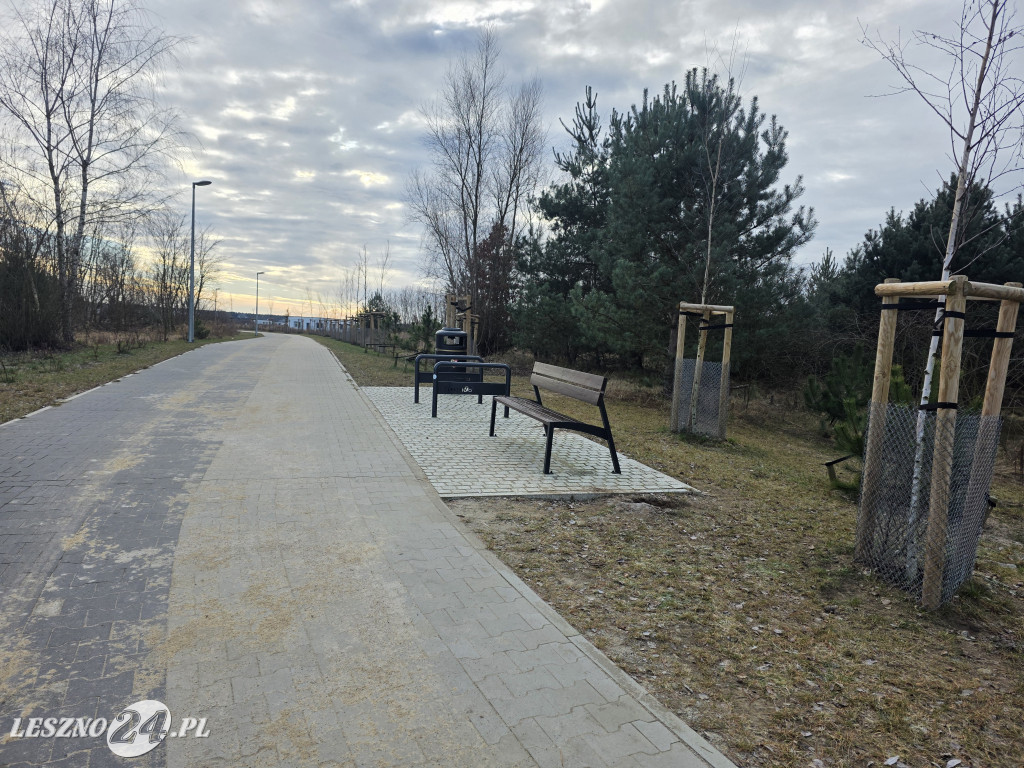 Ścieżka pieszo-rowerowa w Zaborowie