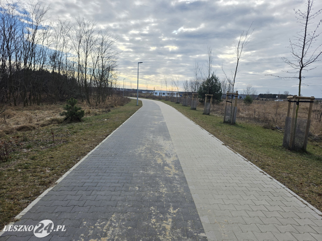 Ścieżka pieszo-rowerowa w Zaborowie