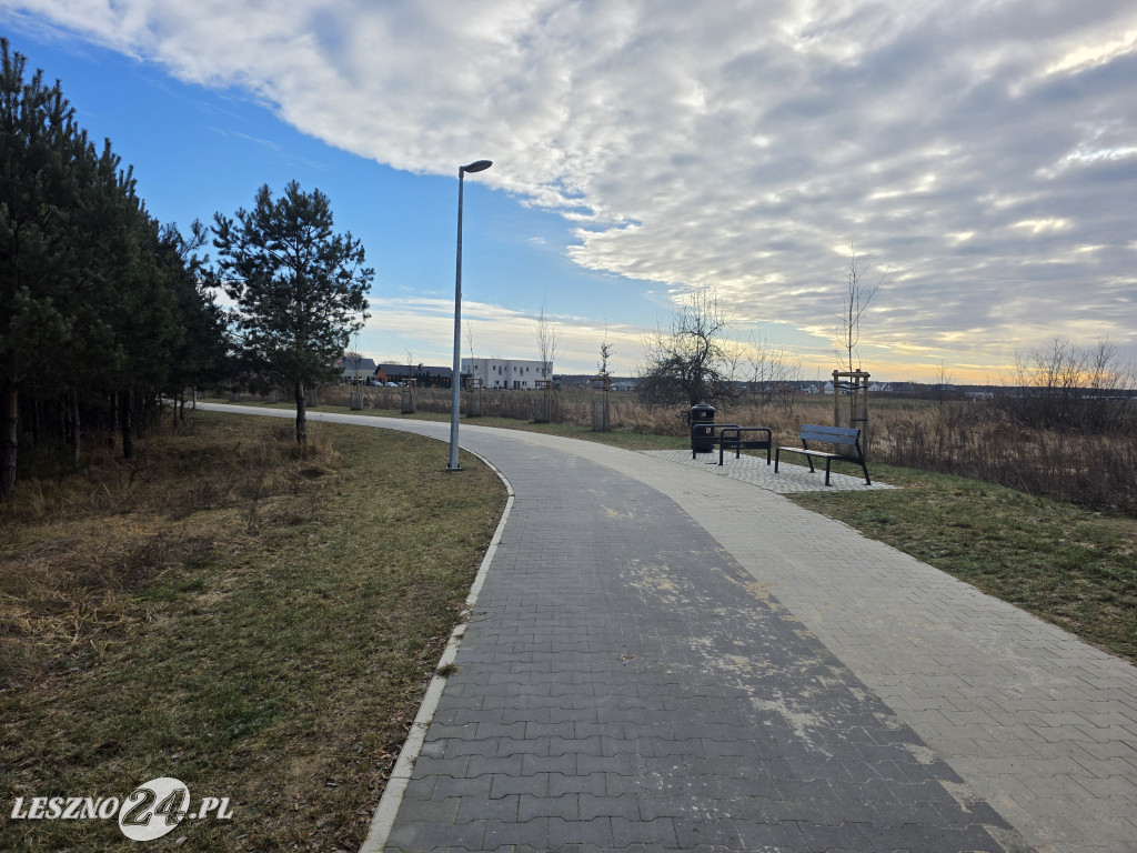 Ścieżka pieszo-rowerowa w Zaborowie