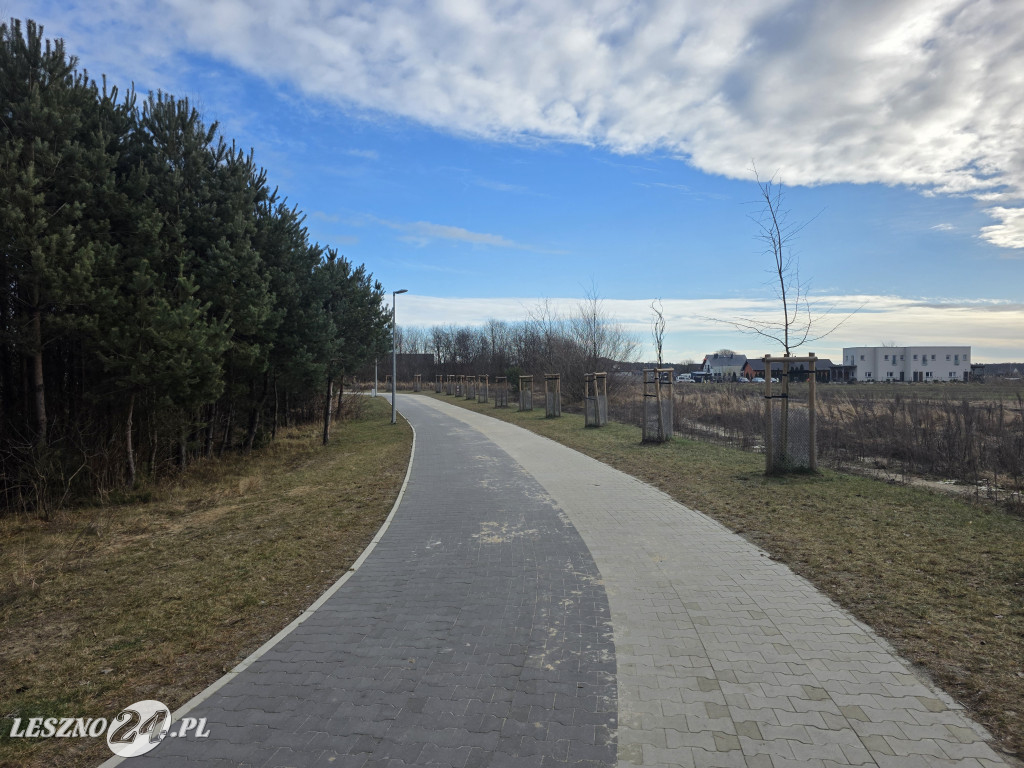 Ścieżka pieszo-rowerowa w Zaborowie