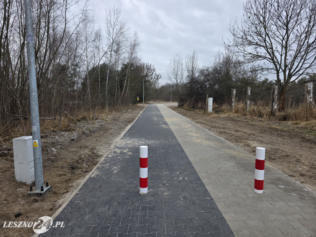 Ścieżka pieszo-rowerowa w Zaborowie