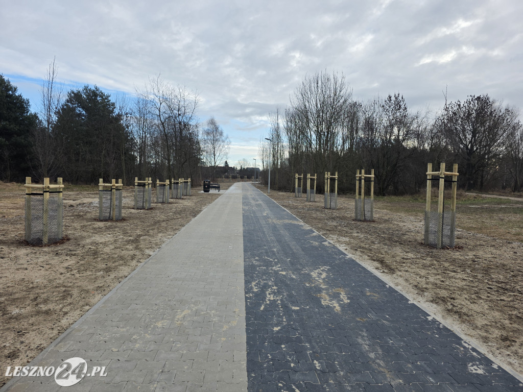 Ścieżka pieszo-rowerowa w Zaborowie