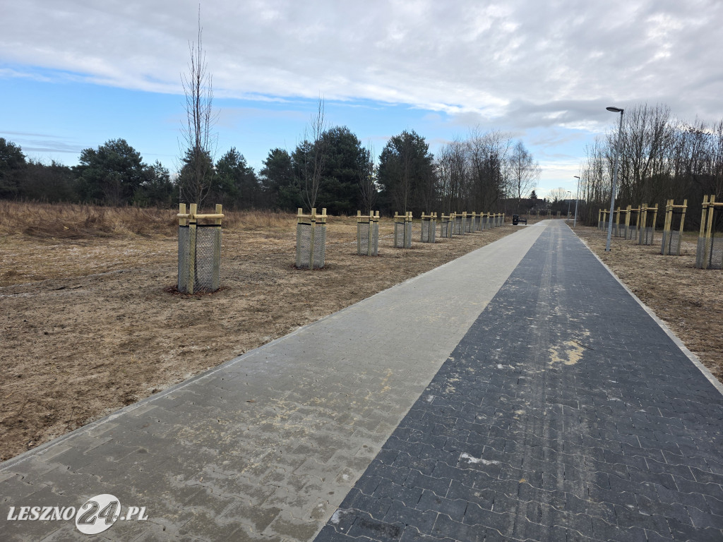 Ścieżka pieszo-rowerowa w Zaborowie