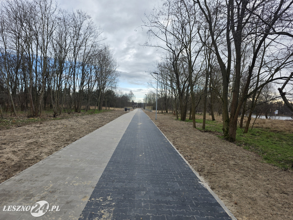 Ścieżka pieszo-rowerowa w Zaborowie