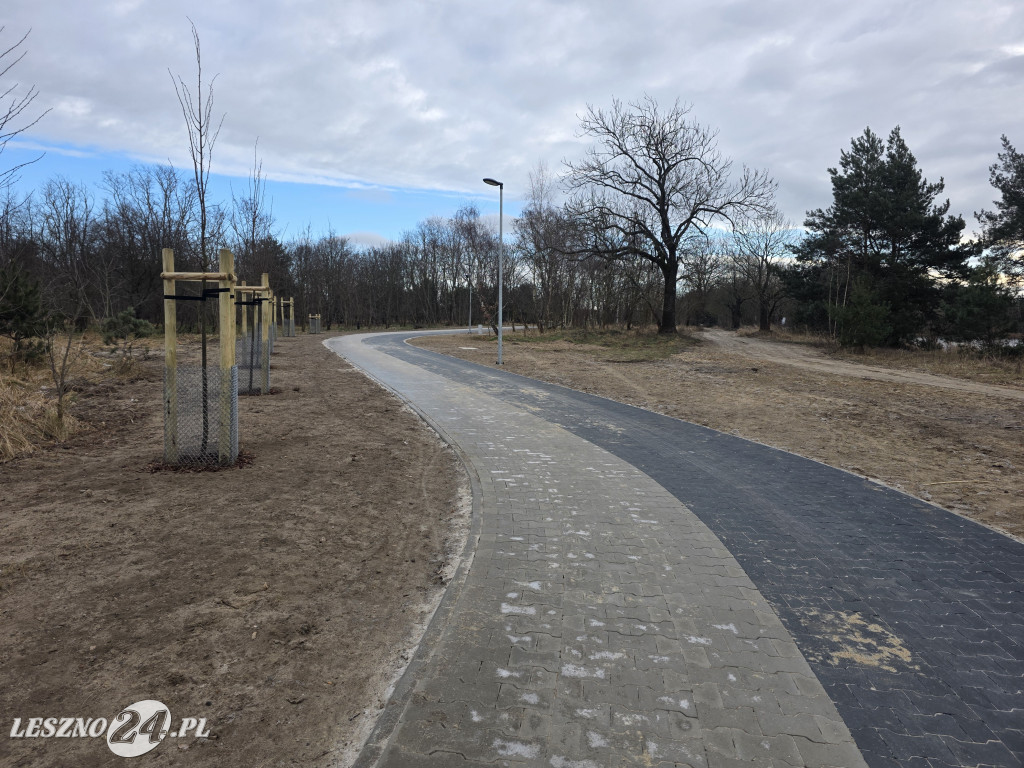 Ścieżka pieszo-rowerowa w Zaborowie