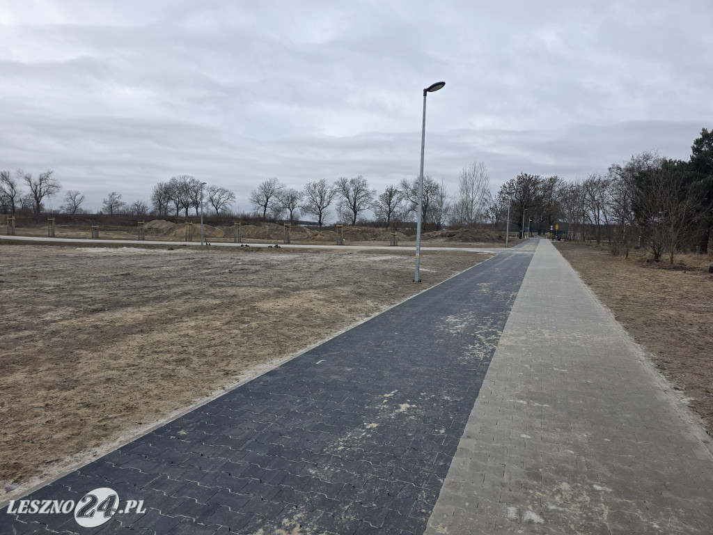 Ścieżka pieszo-rowerowa w Zaborowie