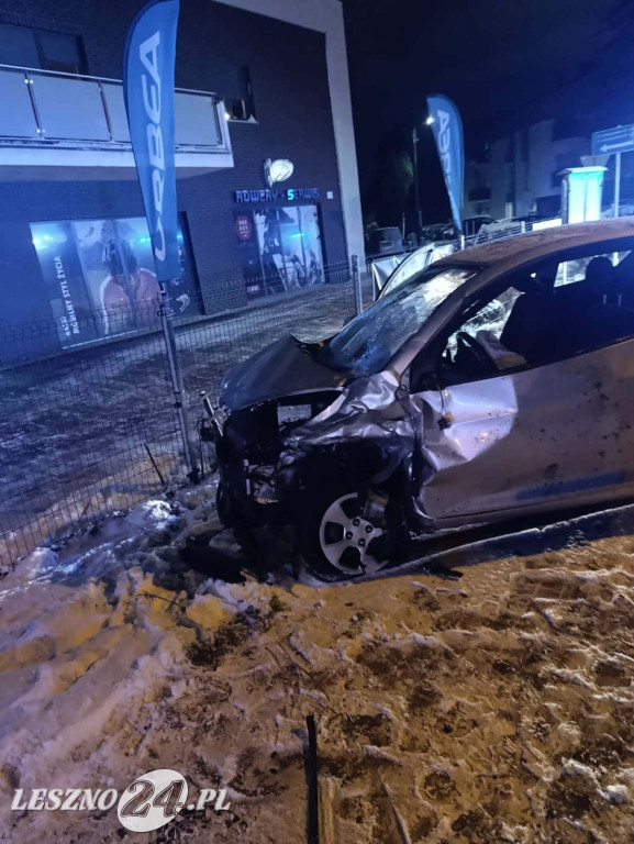 Zderzenie dwóch aut w Święciechowie