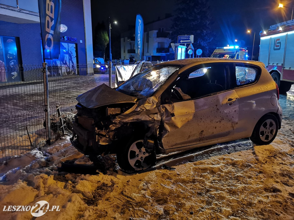 Zderzenie dwóch aut w Święciechowie