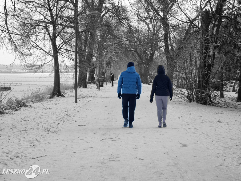 Poranek w Lesznie 6 stycznia 2025 roku