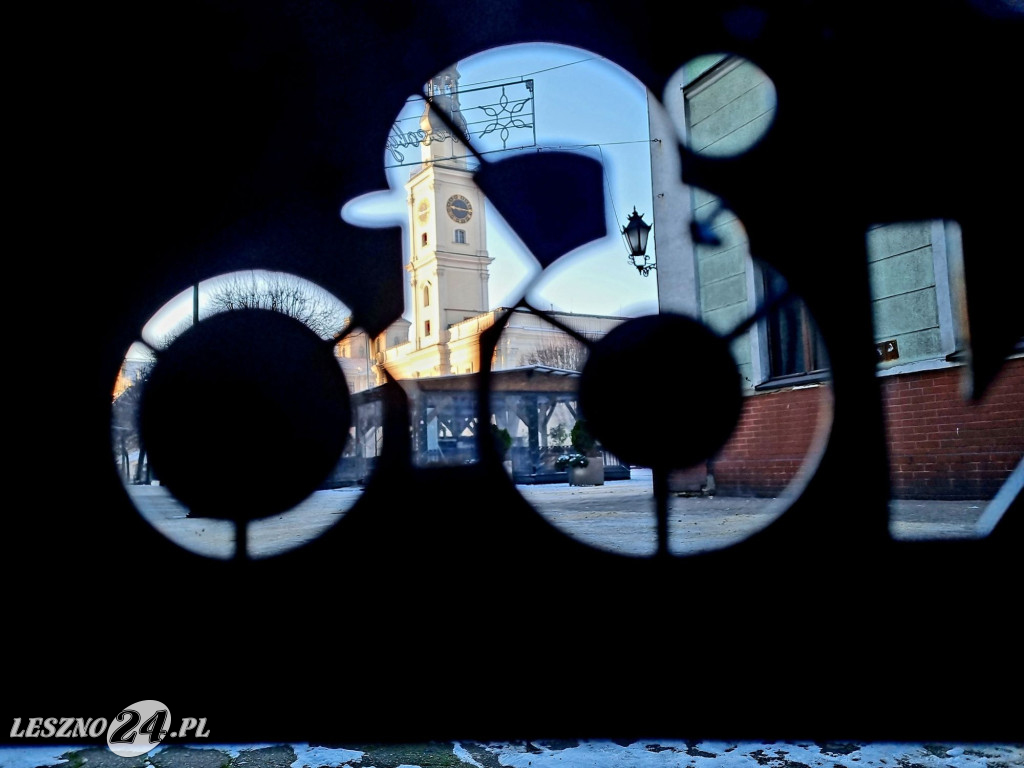 Poranek w Lesznie 6 stycznia 2025 roku
