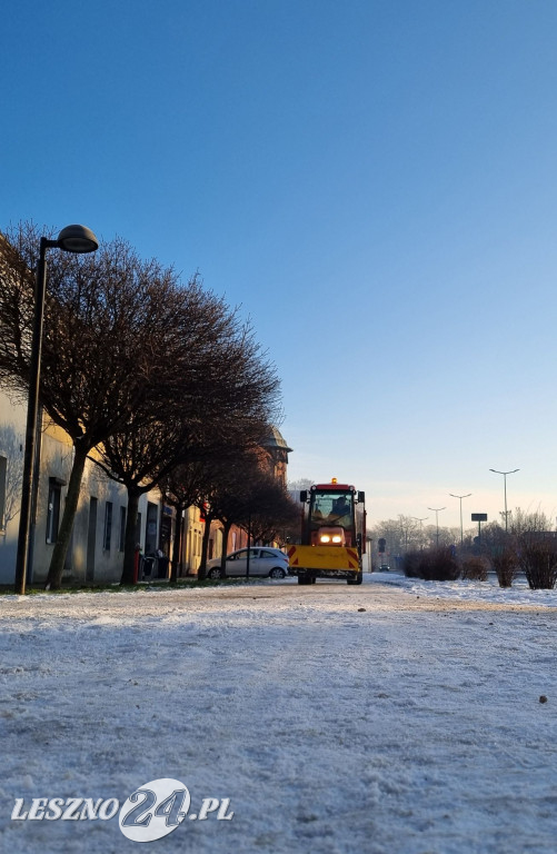 Poranek w Lesznie 6 stycznia 2025 roku