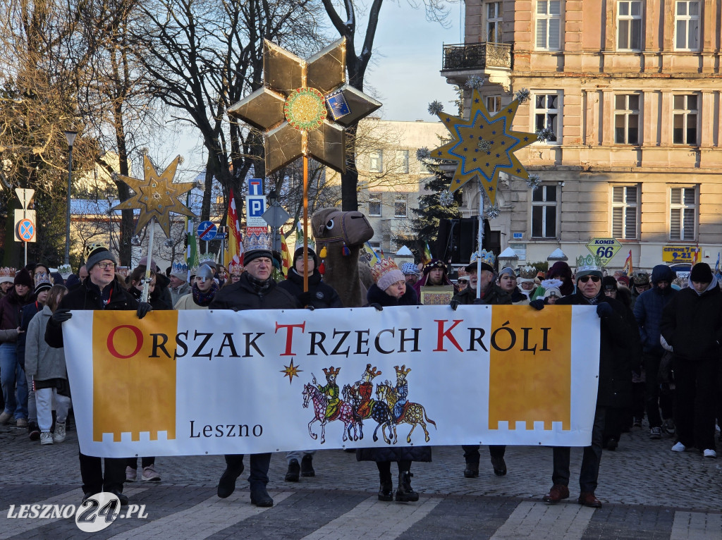 Orszak Trzech Króli w Lesznie