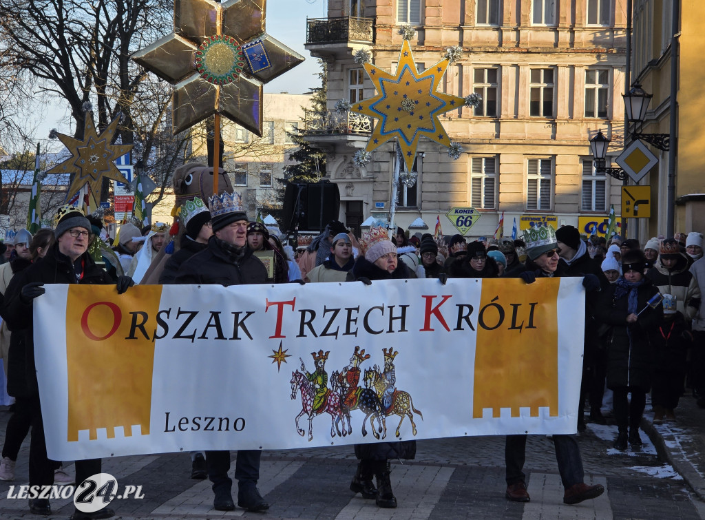 Orszak Trzech Króli w Lesznie