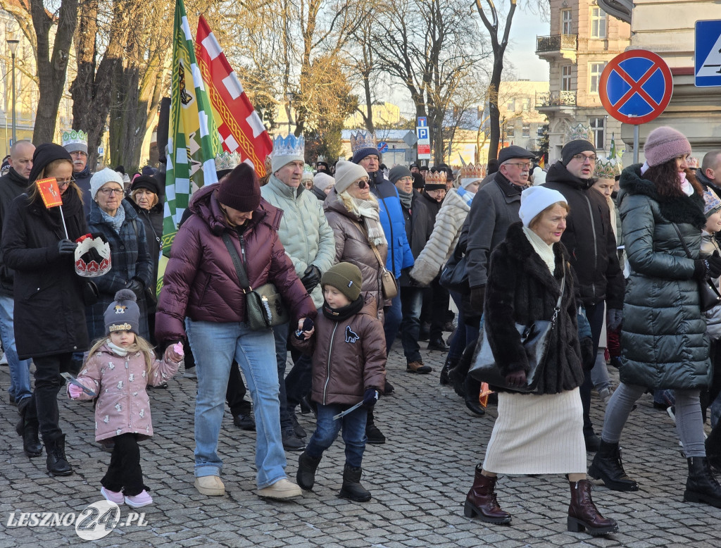 Orszak Trzech Króli w Lesznie