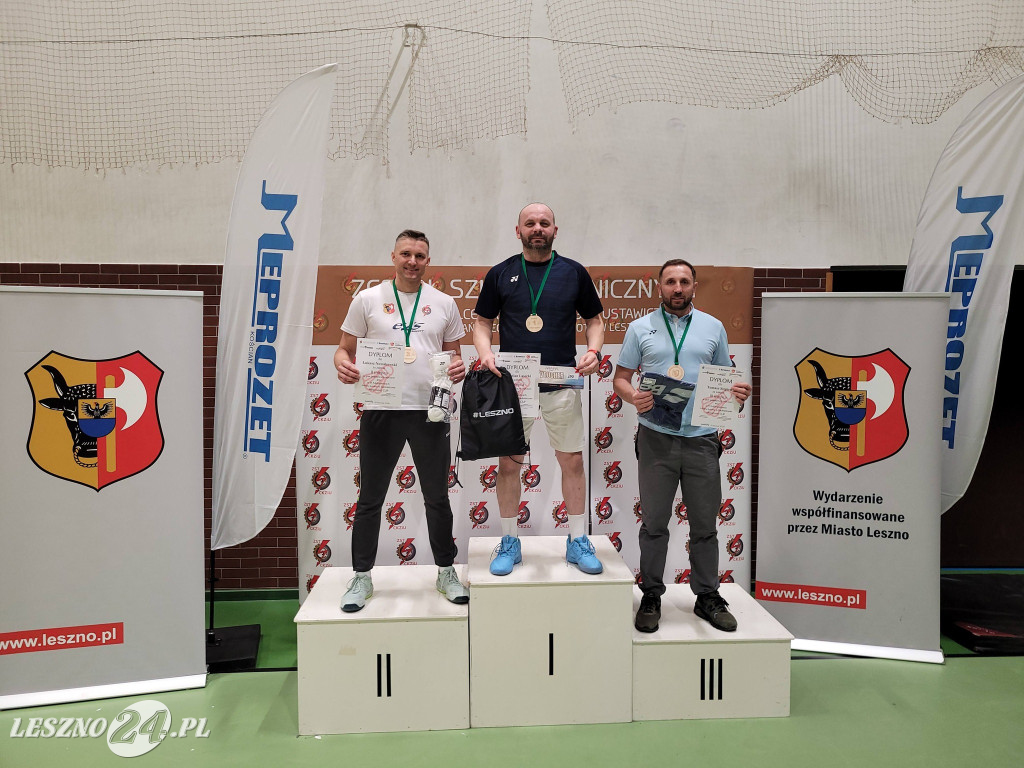 Rywalizowali w VI Mistrzostwach Leszna w Badmintonie