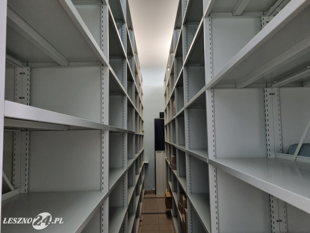 Transport akt z Archiwum Państwowego w Lesznie