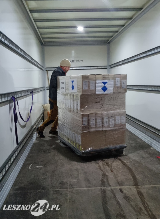 Transport akt z Archiwum Państwowego w Lesznie