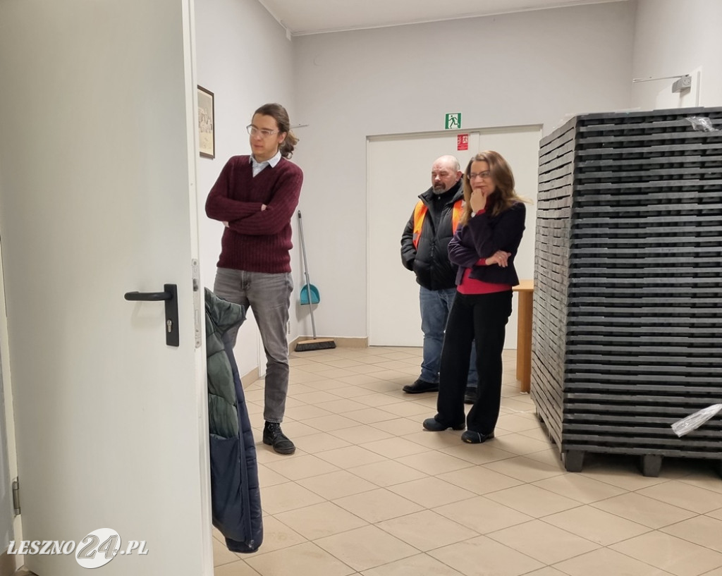 Transport akt z Archiwum Państwowego w Lesznie