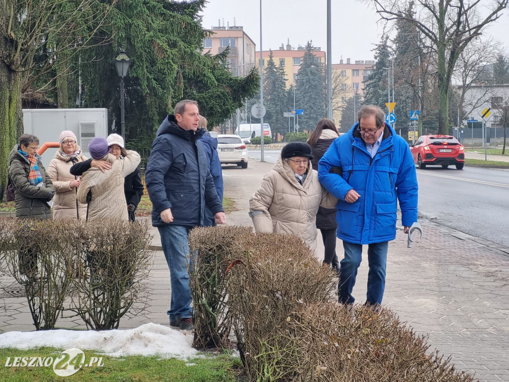 Odsłonięcie tablicy dra n. med. Mariana Kowalskiego