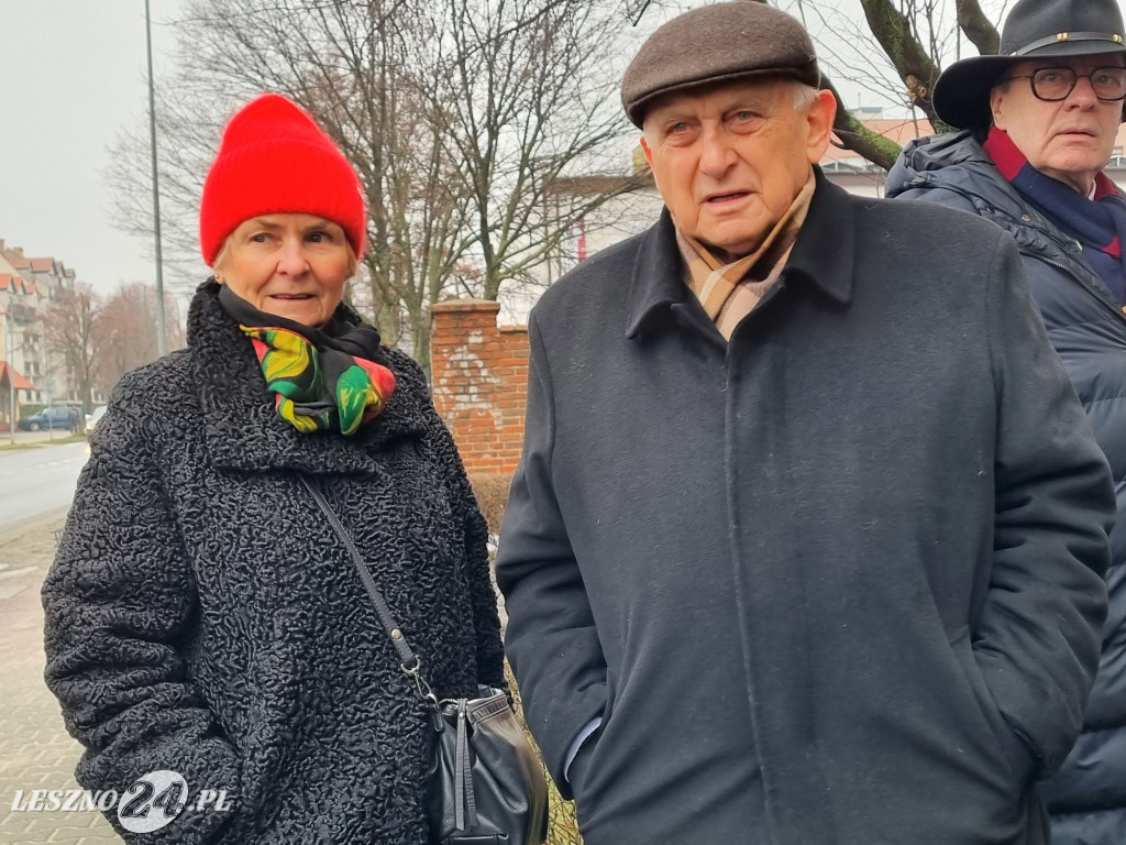 Odsłonięcie tablicy dra n. med. Mariana Kowalskiego